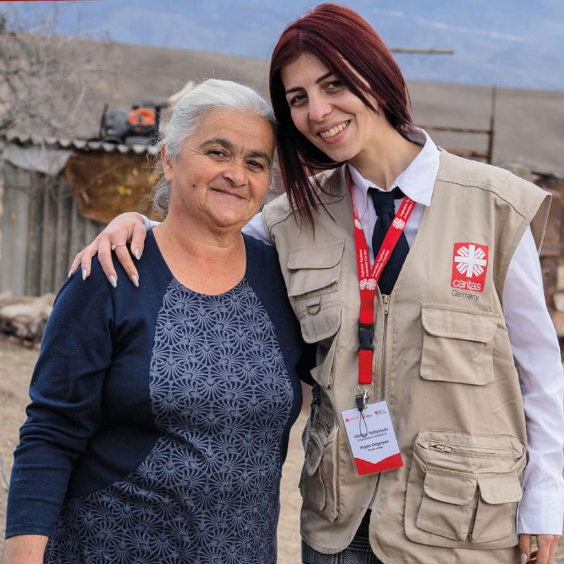 Die Caritas international-Wanderausstellung 'In der Tat gut': vom 10. Juni bis 30. Juli zu Gast in der Bamberger Caritas-Zentrale.