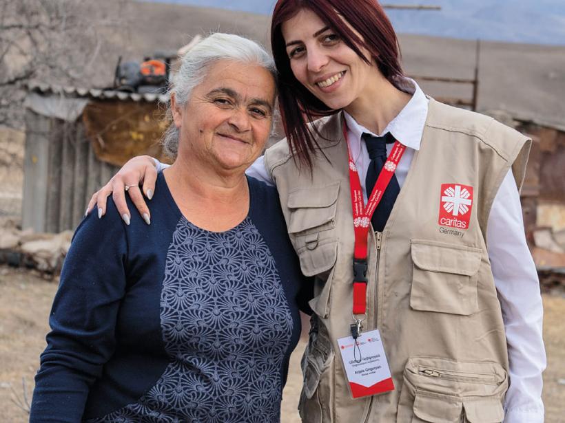 Die Caritas international-Wanderausstellung 'In der Tat gut': vom 10. Juni bis 30. Juli zu Gast in der Bamberger Caritas-Zentrale.