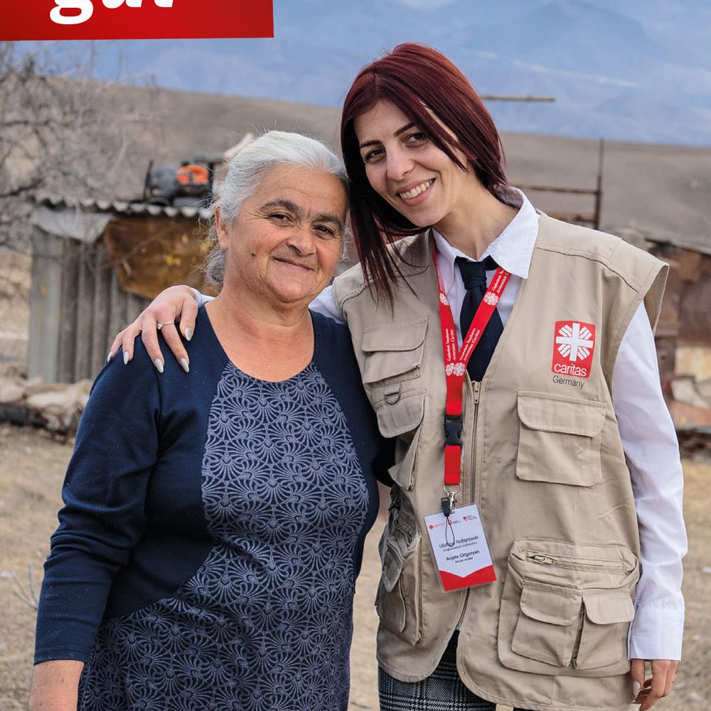 Die Caritas international-Wanderausstellung 'In der Tat gut': vom 10. Juni bis 30. Juli zu Gast in der Bamberger Caritas-Zentrale.