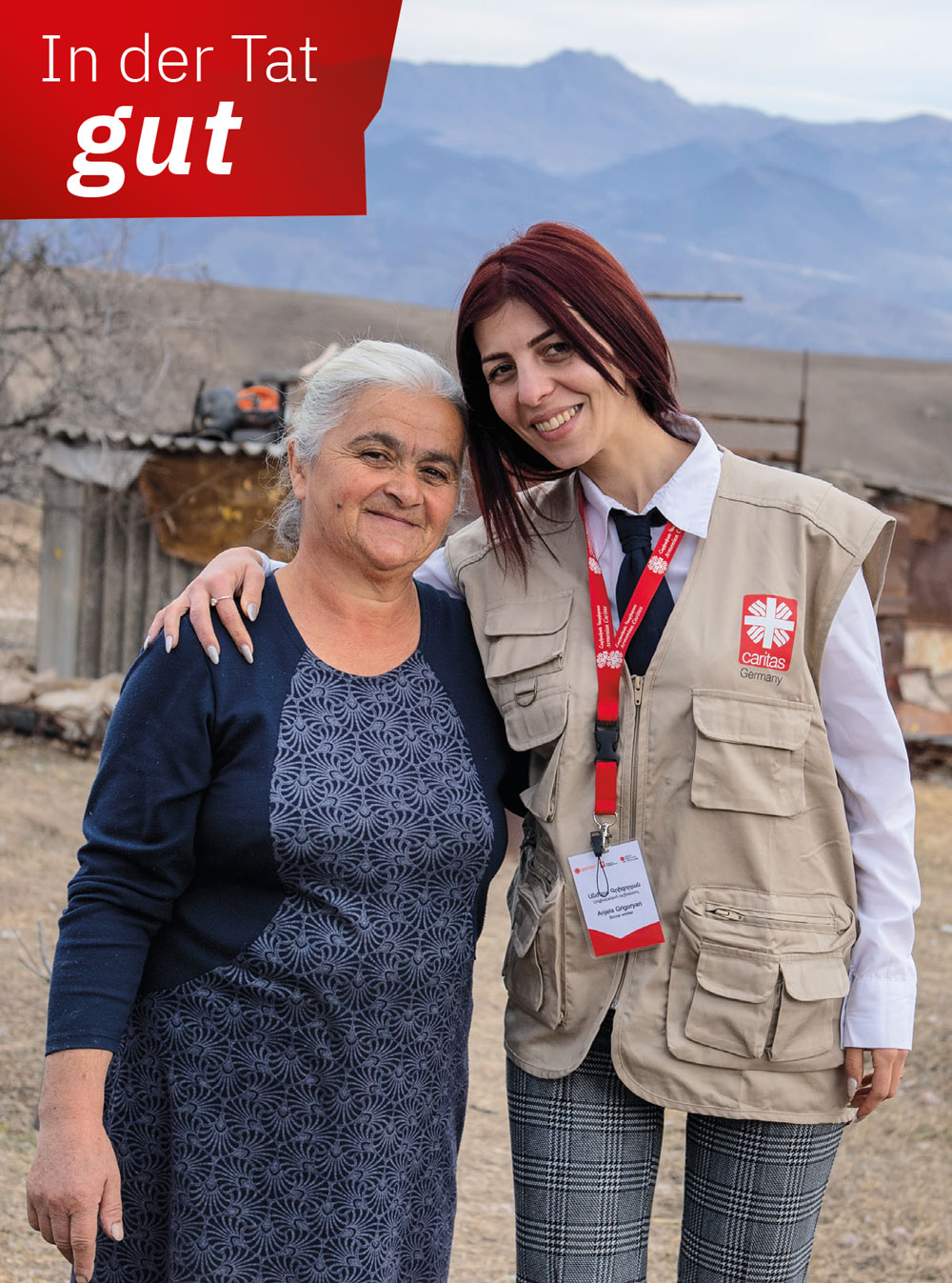 Die Caritas international-Wanderausstellung 'In der Tat gut': vom 10. Juni bis 30. Juli zu Gast in der Bamberger Caritas-Zentrale.