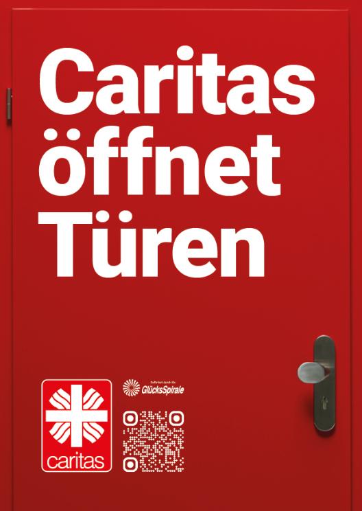 Caritas öffnet Türen.