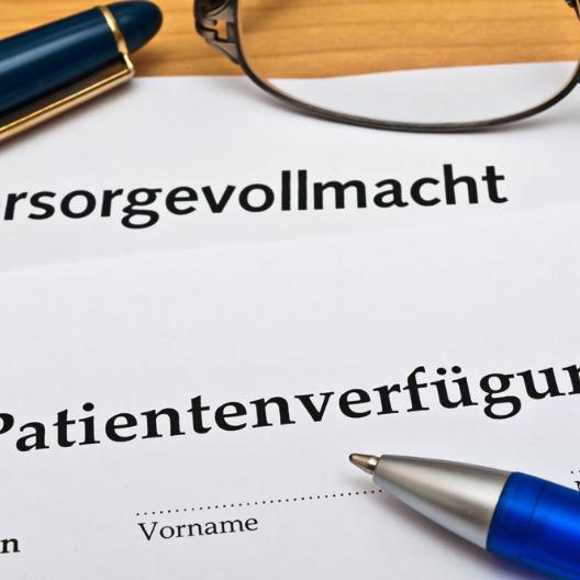 Selbstbestimmtes Leben bis zuletzt: mit Vorsorgevollmacht und Patientenverfügung