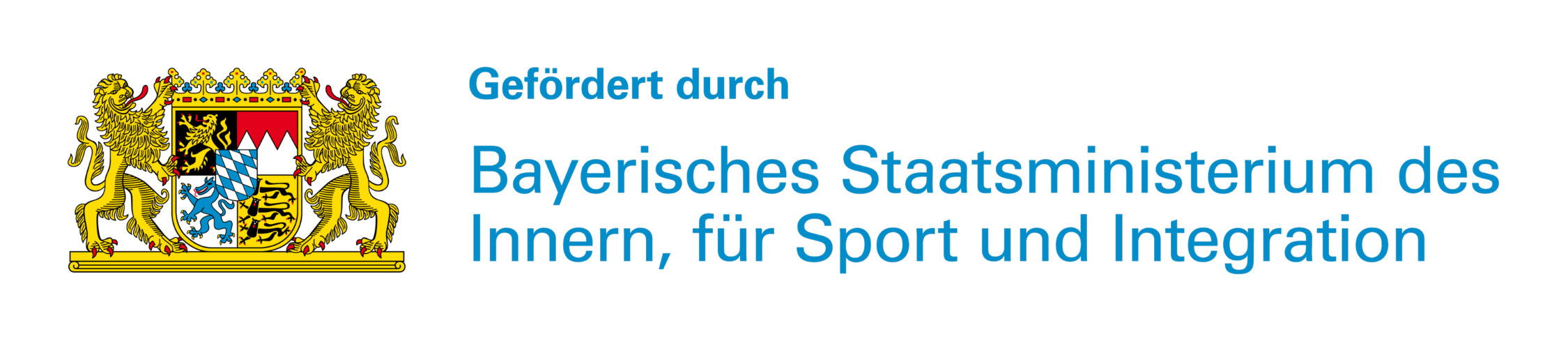 Logo Bayrisches Staatsministerium des Inneren für Sport und Integration